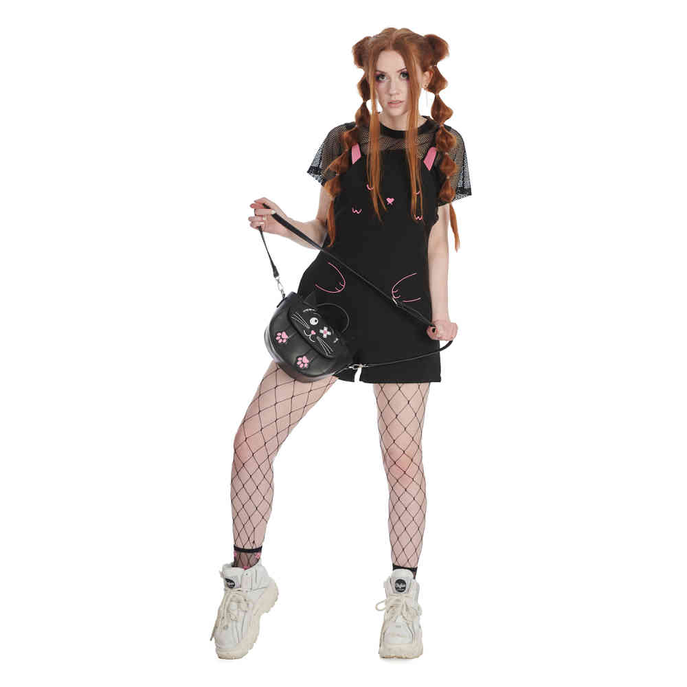 Banned - Usagi Playsuit - Zwart